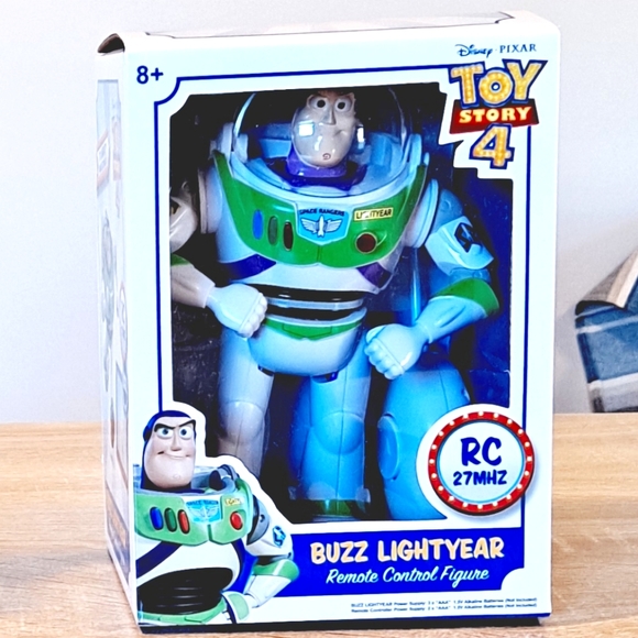 Disney Pixar Toy Story 4 Buzz LightYear Remote Control Figure - Picture 1 of 5